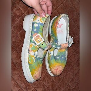 Dr. Martens V Polley MTD Oxford tie dye Mary Jane